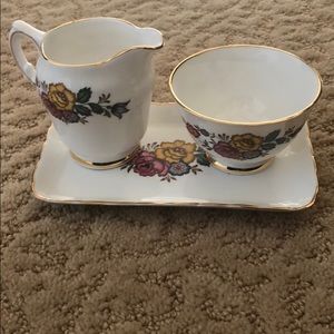 Sutherland Fine Bone China sugar bowl/creamer